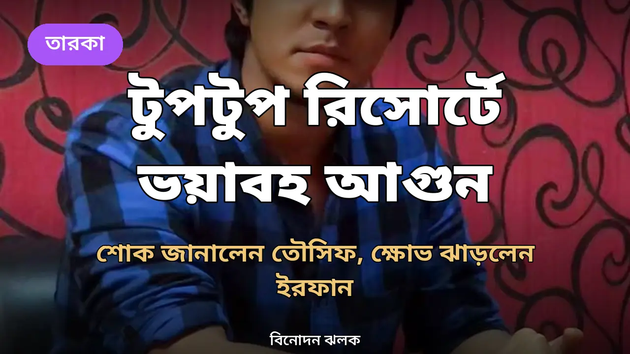 টুপটুপ রিসোর্টে আগুনে শিশুসহ ১০ জনের প্রাণহানি: 'হৃদয় ভেঙে গেছে' তৌসিফের, ক্ষোভ ঝাড়লেন ইরফান